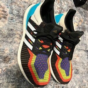 Adidas UltraBoost 2.0 DNA Multi-Color Women's Athletic Shoes FW8709 Size 8.5